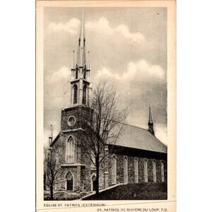 Eglise Saint-Patrice in Quebec Canada Vintage Postcard SP17-14
